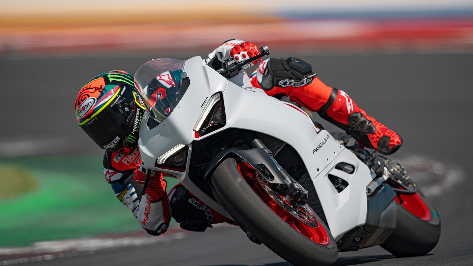 DUCATI PANIGALE V2 WHITE ROSSO